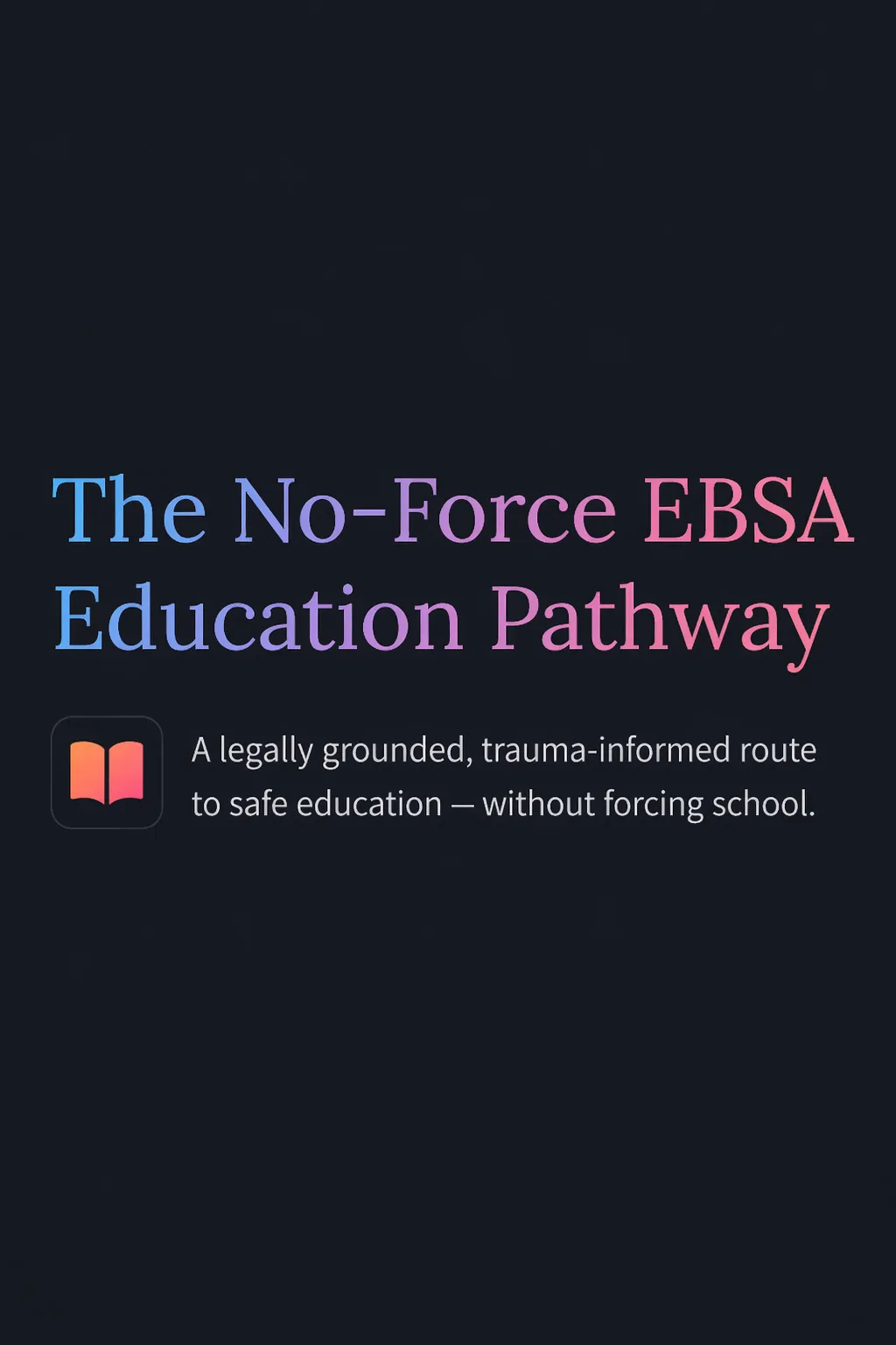School Anxiety EBSA Support