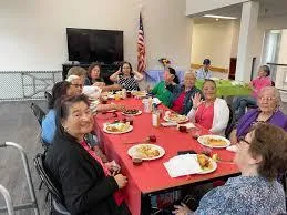 In-home caregiver helping senior with personal care and support in Illinois