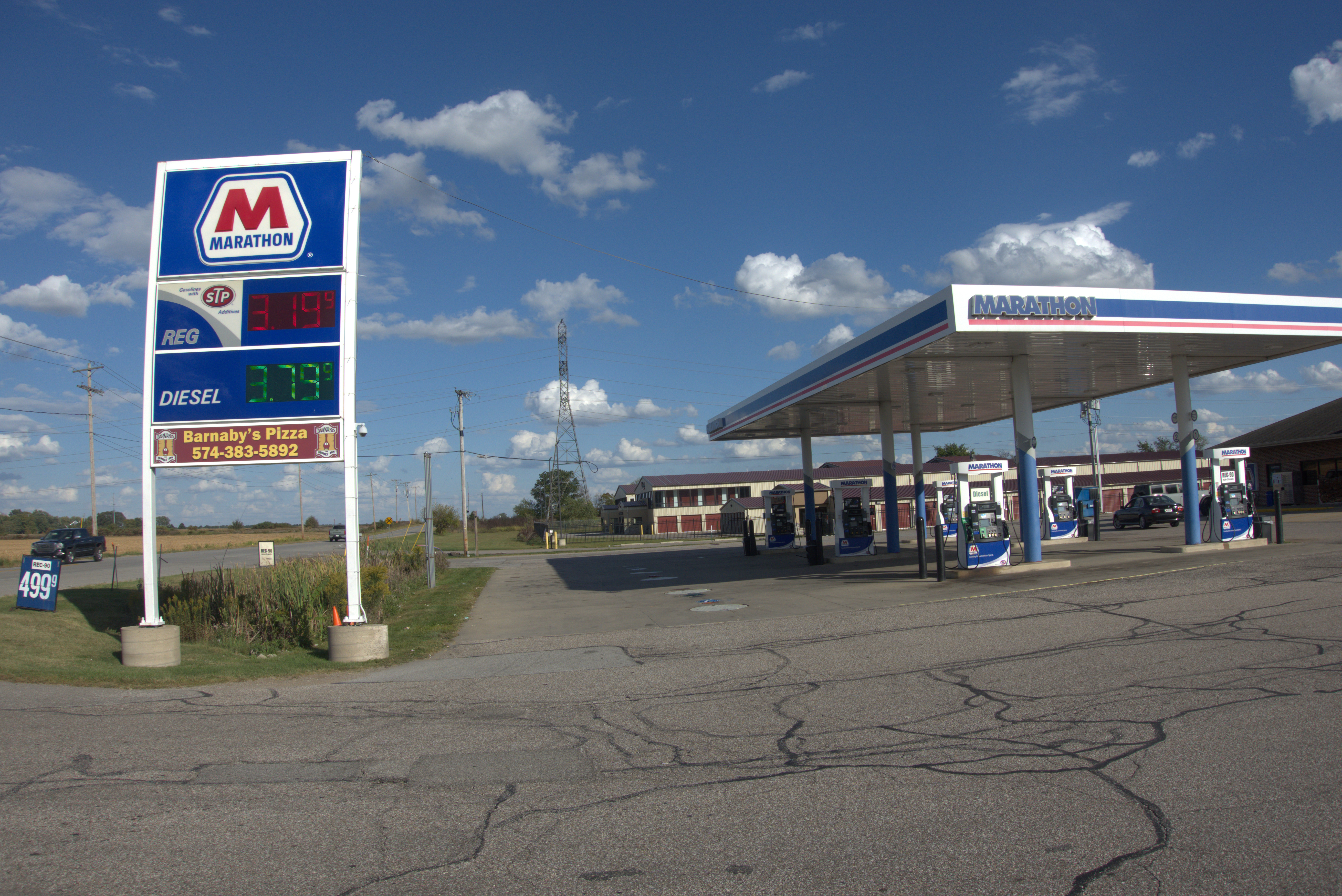 Gas & hot food