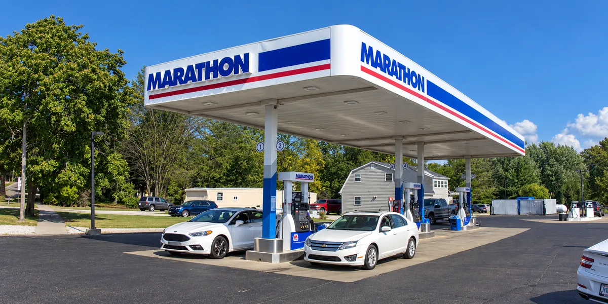 Gas Station in Olivet