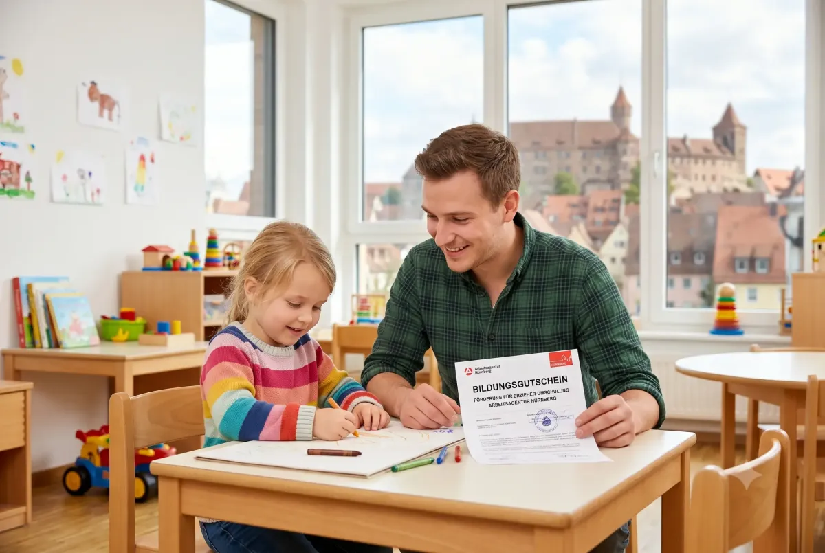 Bildungsgutschein für Erzieher: So übernimmt das Amt Ihre Umschulungskosten