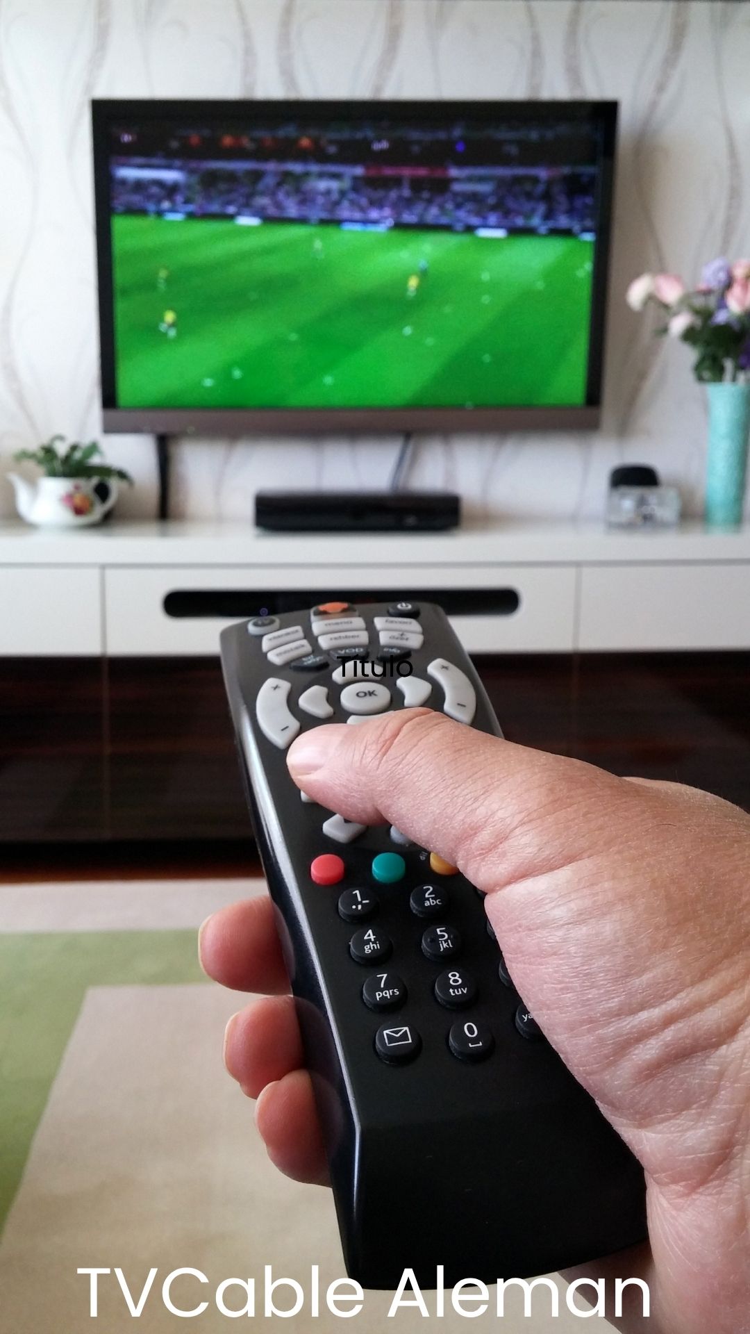 Control remoto dirigido a una Tensión 