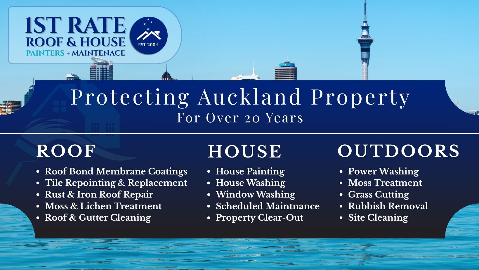 Reliable, Quality Workmanship. Free quotes. Serving Auckland-wide