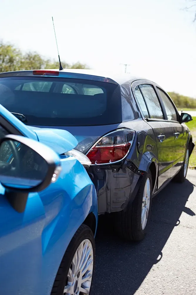 car accident fender bender