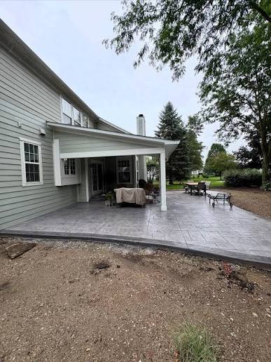 Aiken Concrete builds and installs Patio.