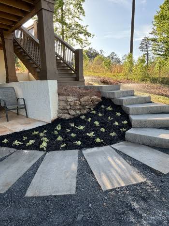 Aiken Concrete builds and installs Walkway.