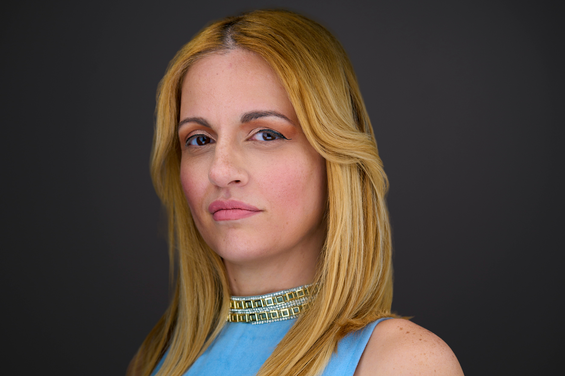 Outdoor professional headshot in downtown Memphis