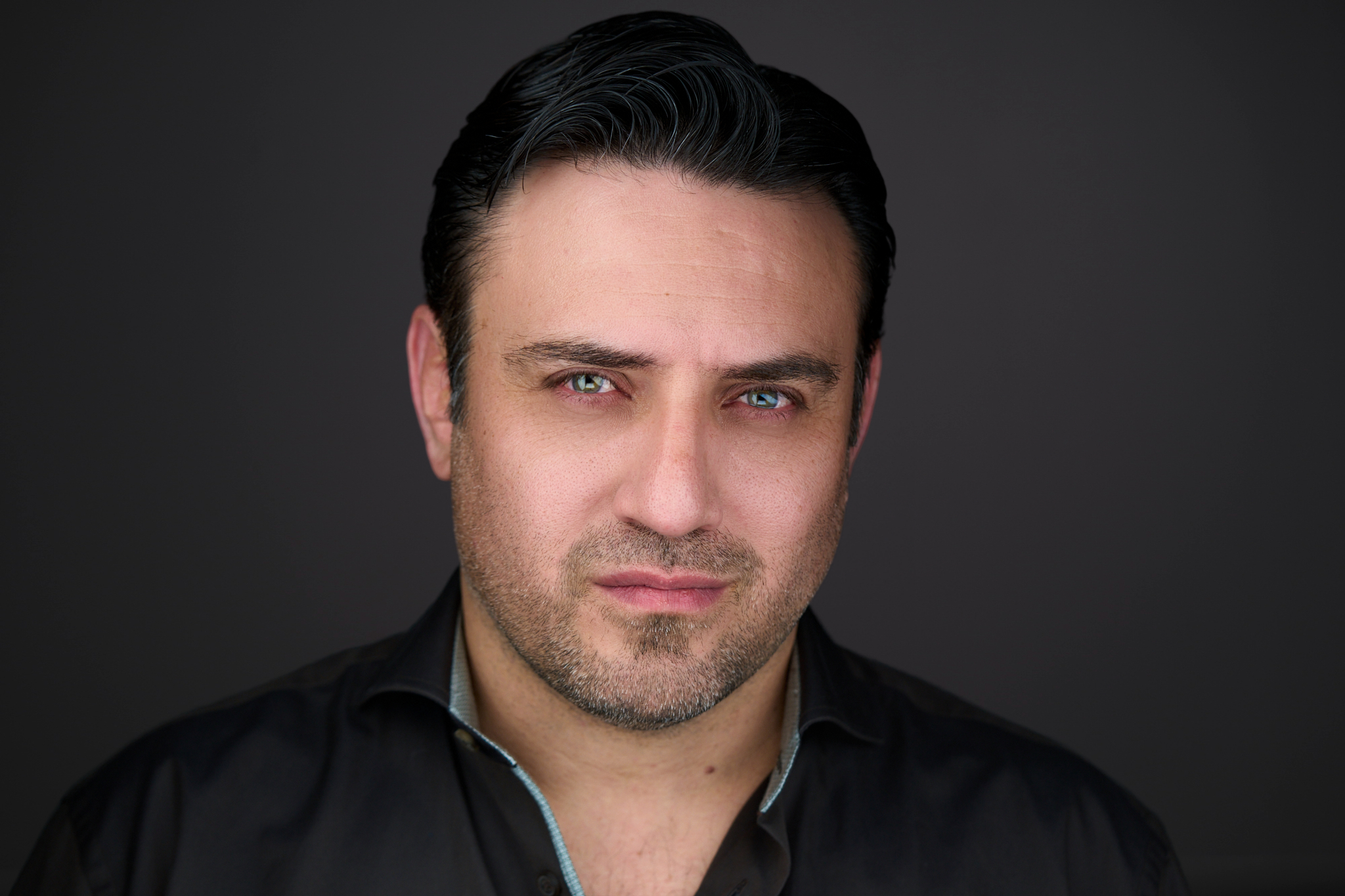 Outdoor professional headshot in downtown Memphis