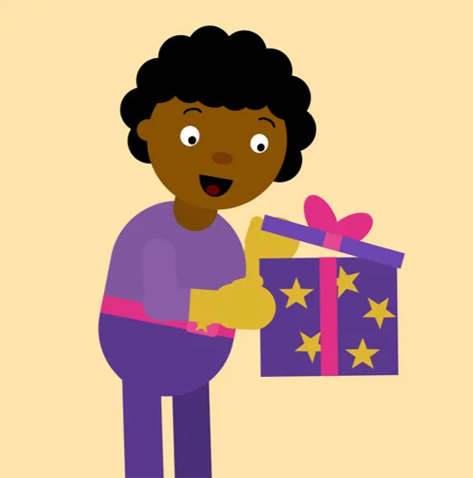 Illustration von Zoey die Superheldin, einer Schwarzen Kinderbuchheldin von Susann Bee