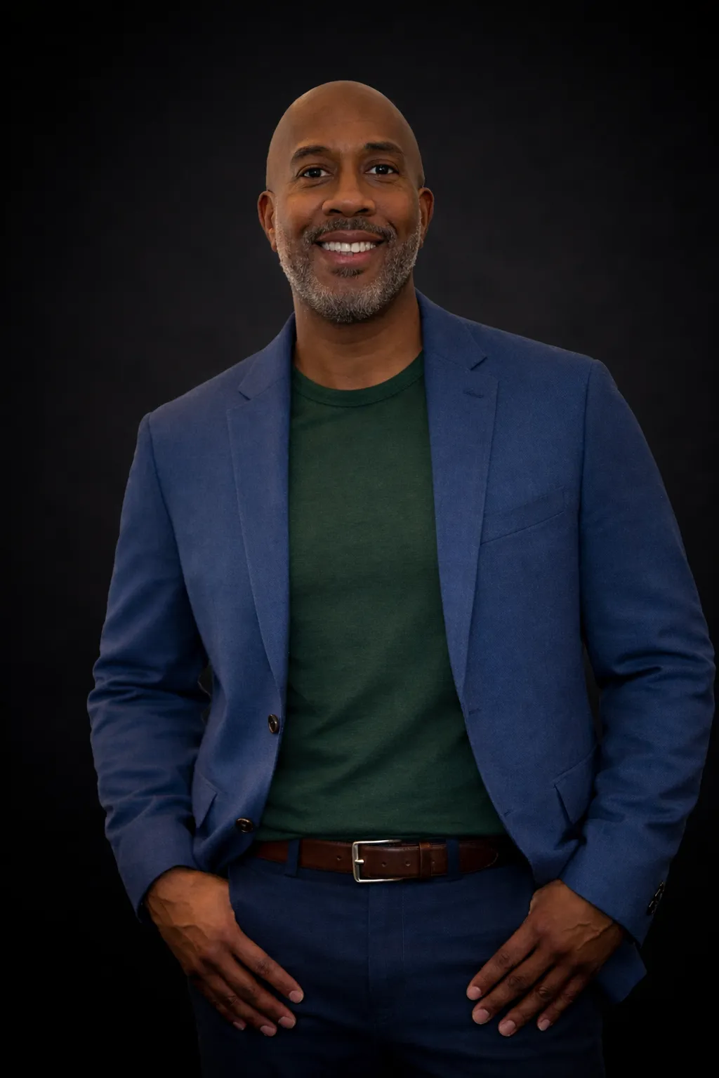 Founder portrait for hero section