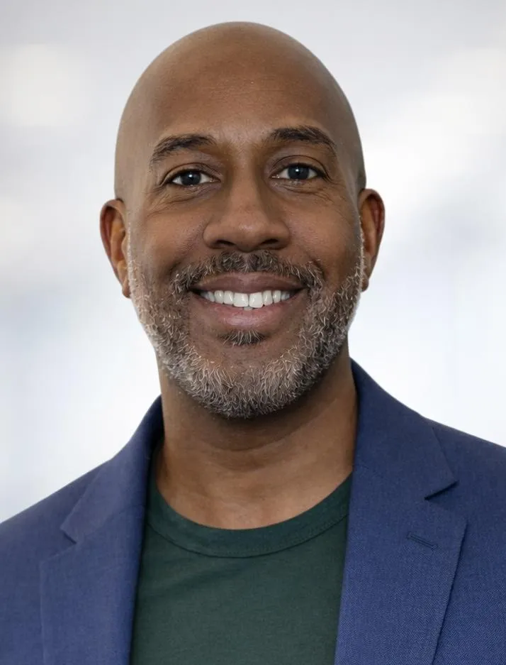 Founder portrait for hero section