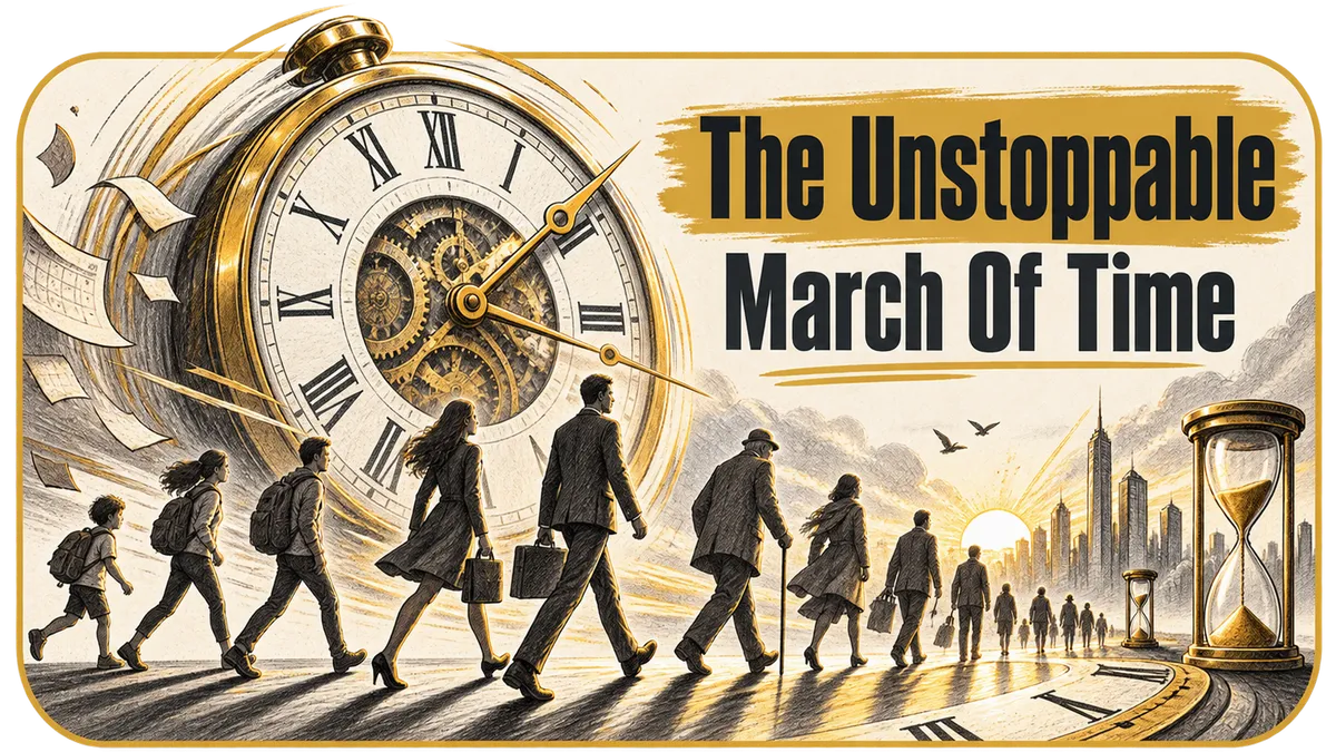Wall #4 The Unstoppable March Of Time