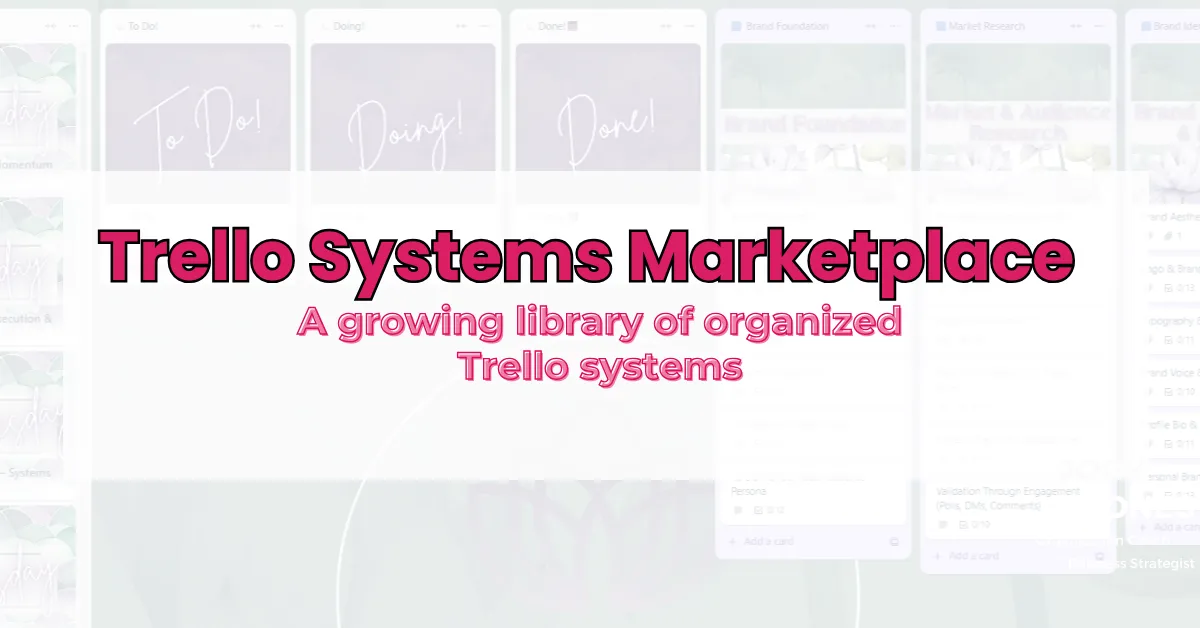 TrelloBoss Agency Marketplace