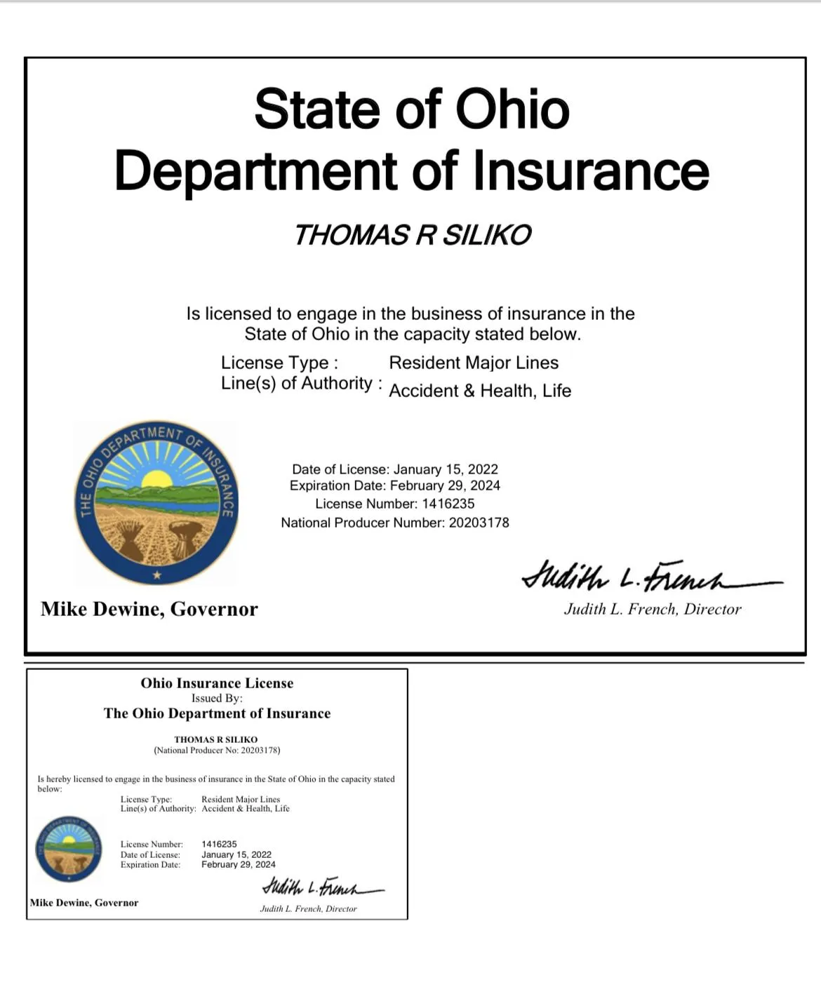 state license