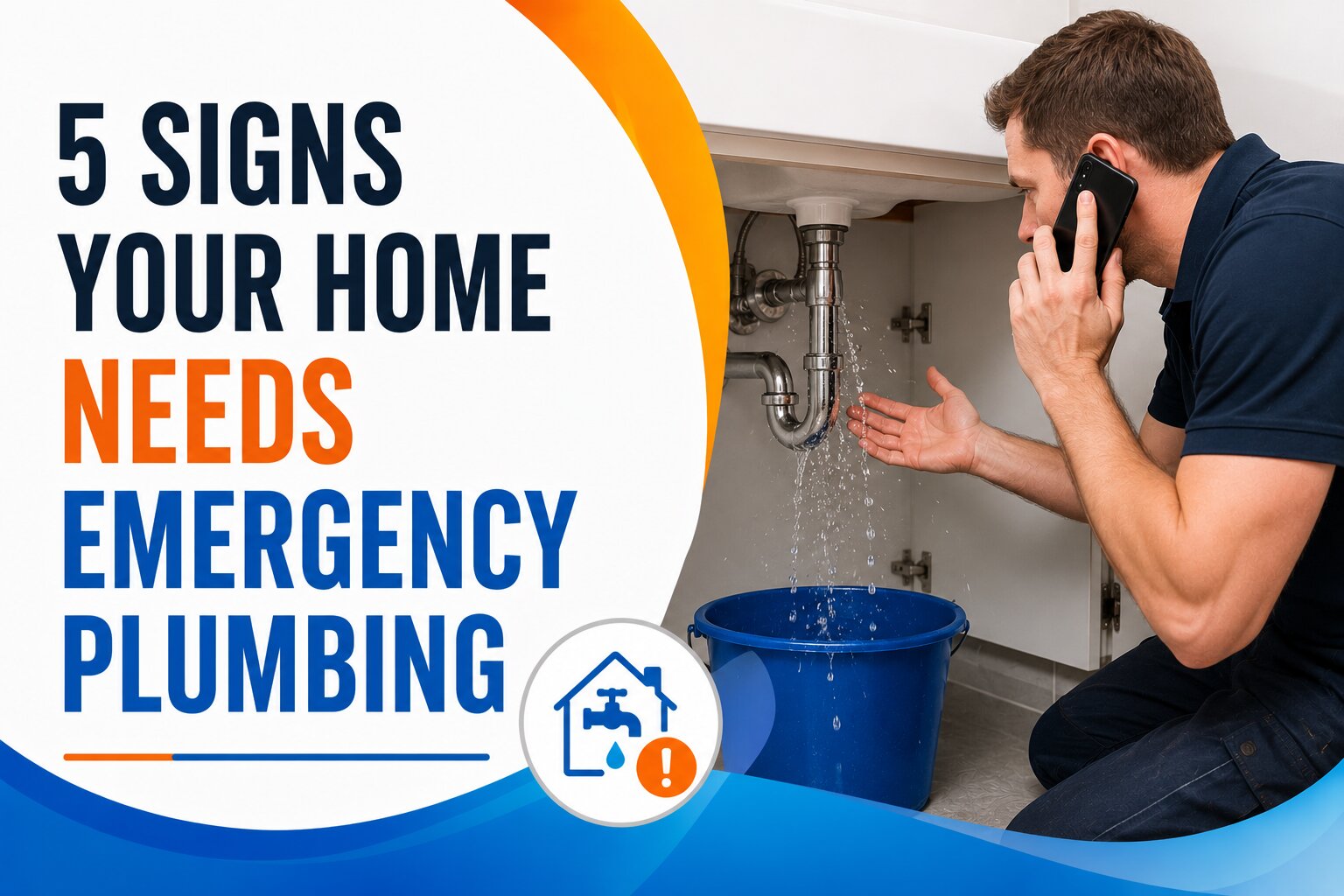 Emergency Plumbing: 5 Warning Signs to Act On Fast