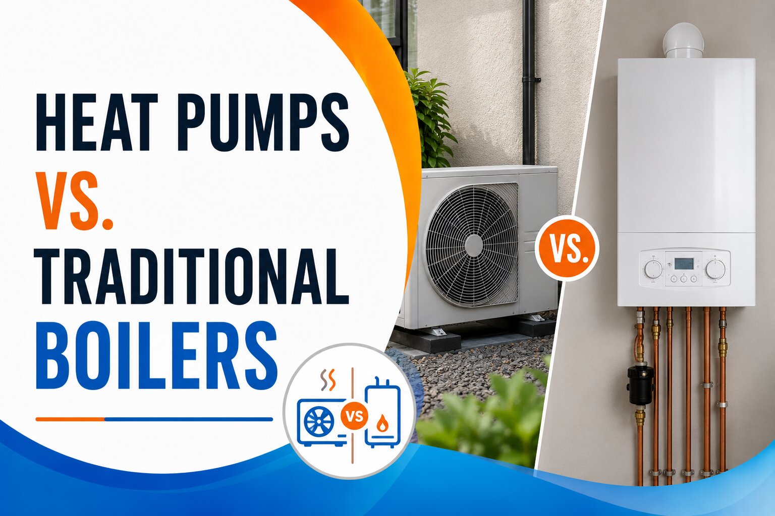 Heat Pumps vs Traditional Boilers: What's Best for Your Home?