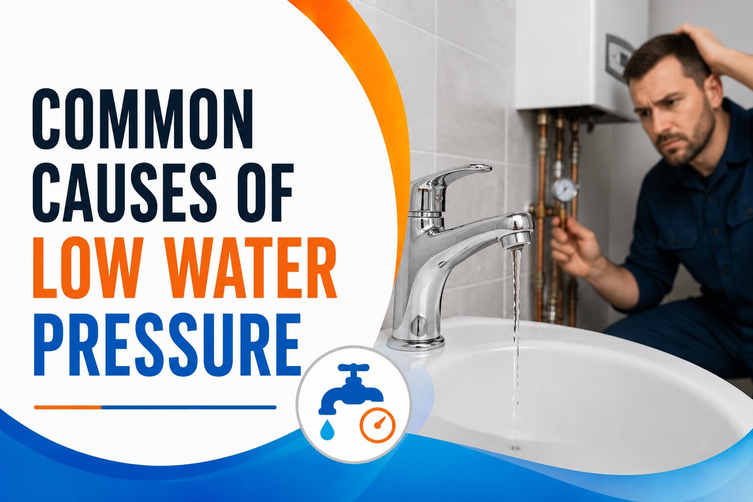 5 Common Causes of Low Water Pressure in Your Home