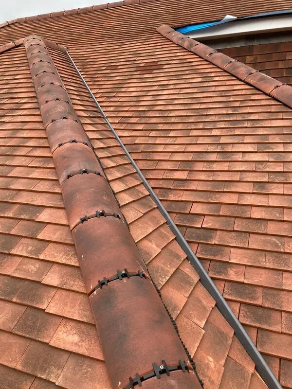 tiled roofing