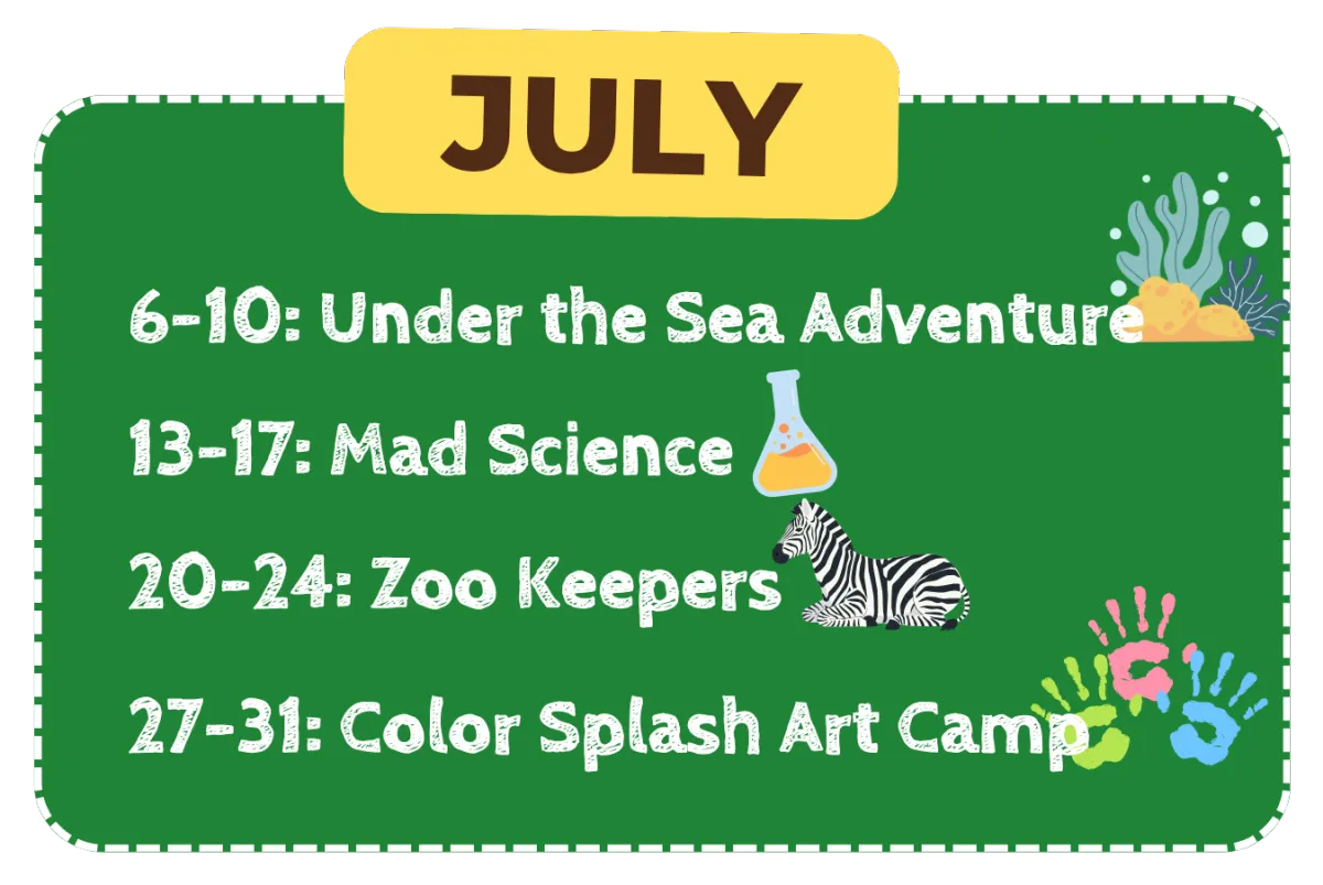 summer camp july
