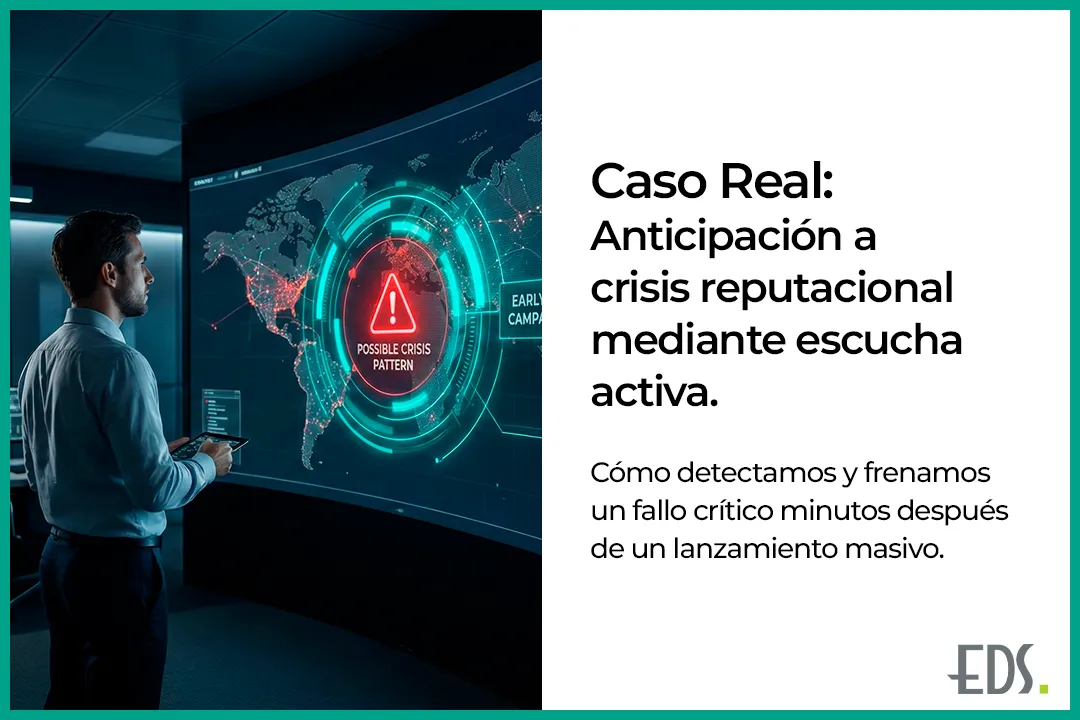 Caso real: anticipación a crisis reputacional mediante escucha activa