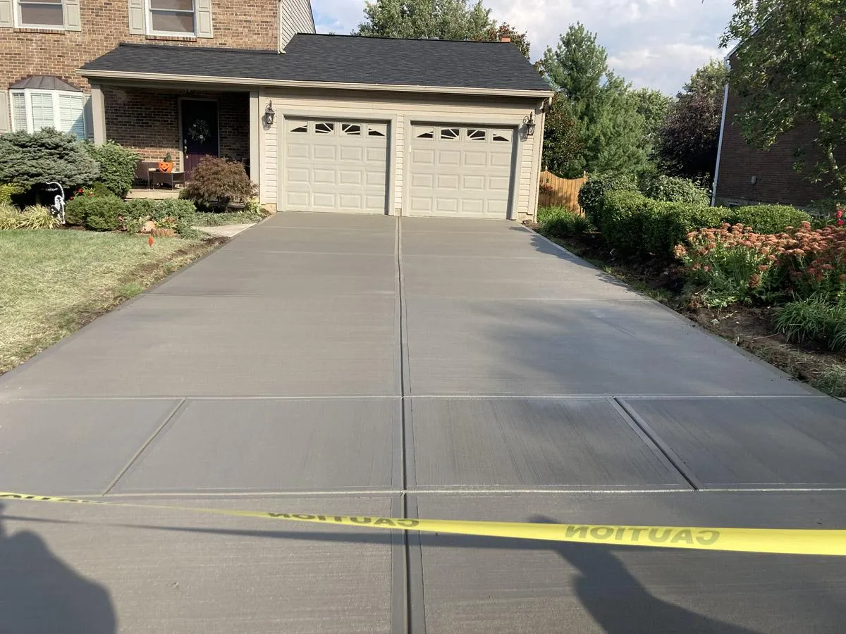 Williamstown Concrete builds and installs Driveway