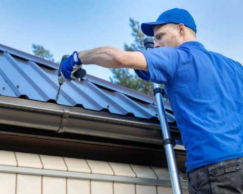 Metal Roof Installation 