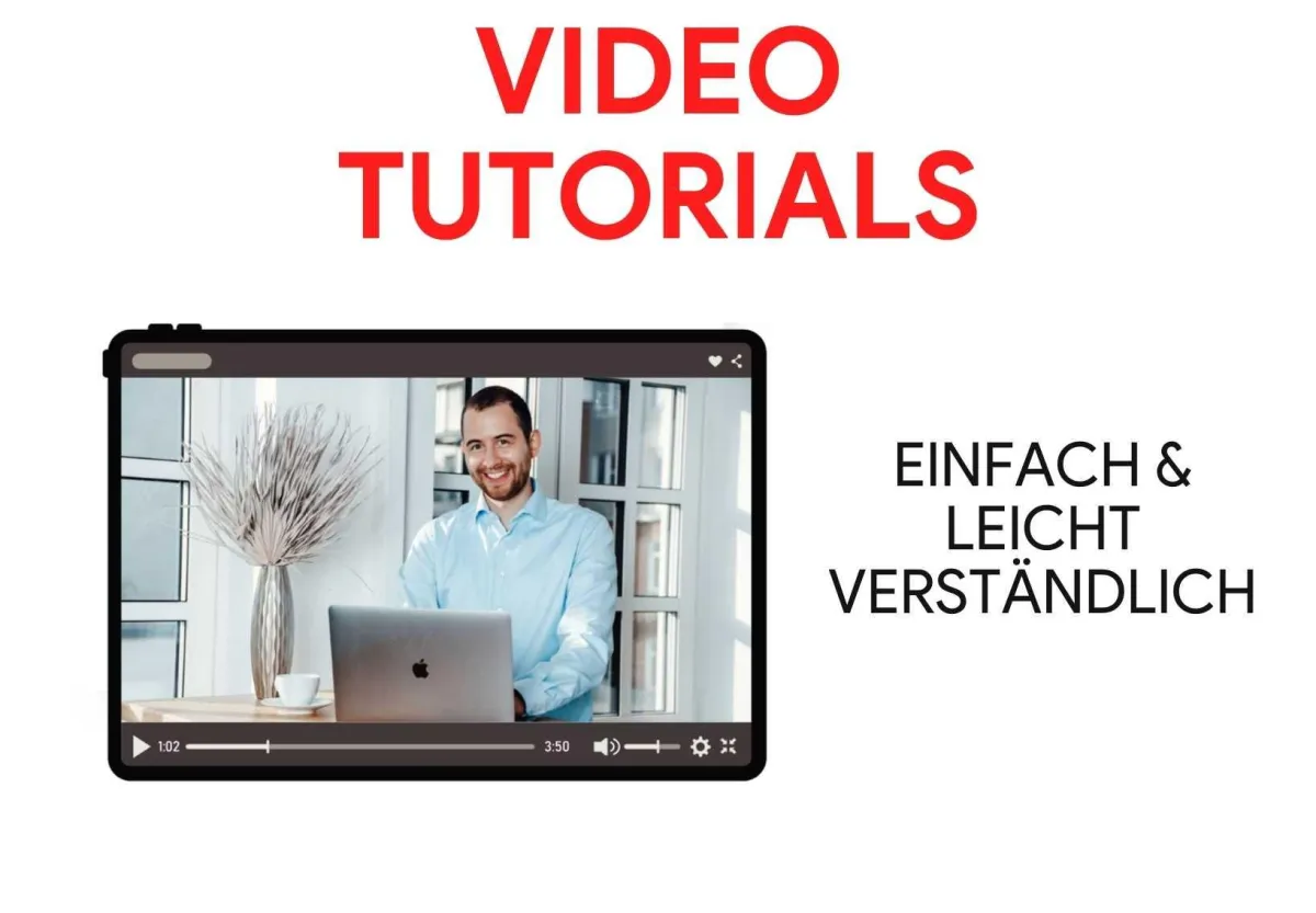 Easy simple easy to follow video tutorials