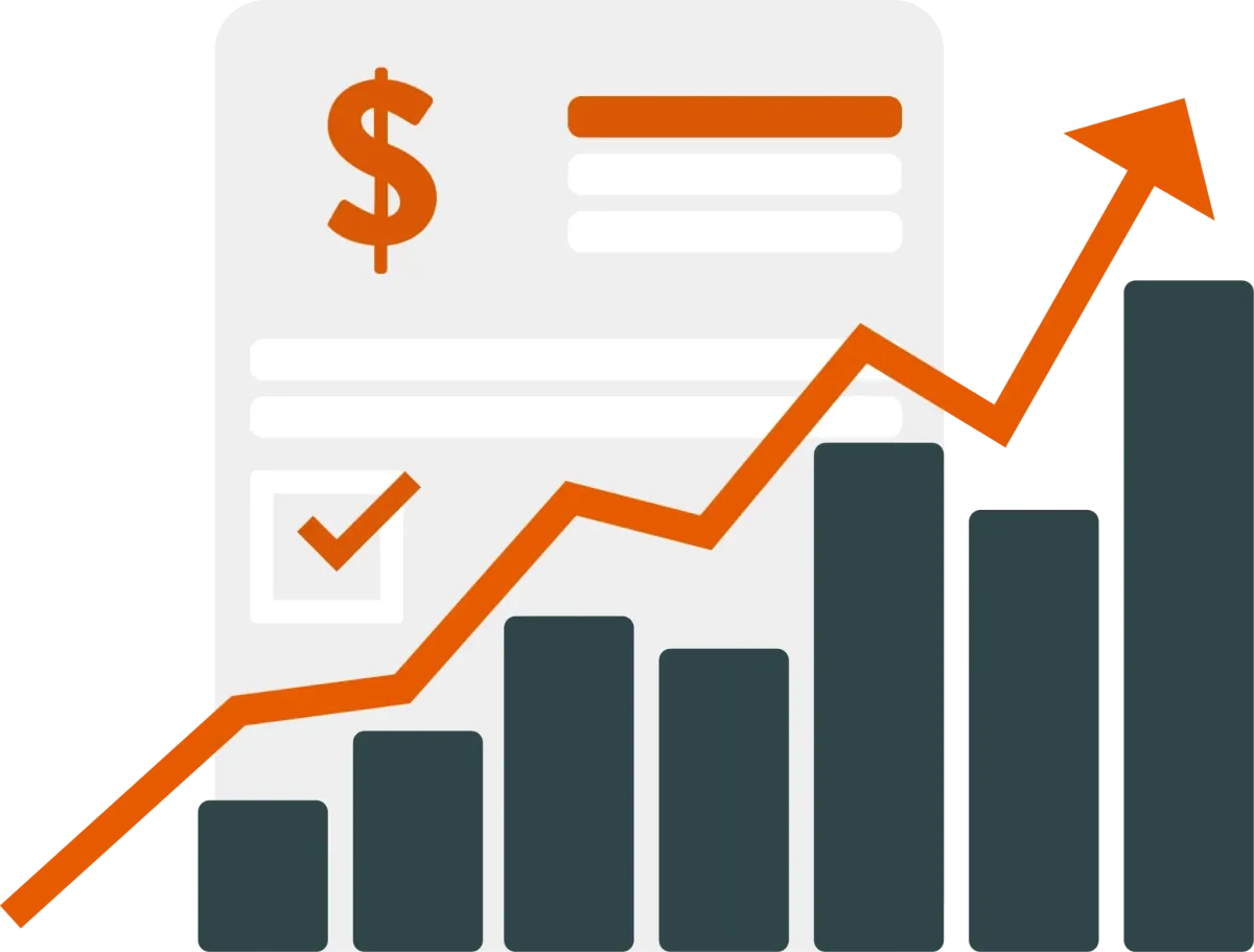 Increase ROI and book more qualified leads | Lead generation growth chart by Marketing Mafia