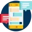 Mobile marketing icon representing Paid Lead Generation and Ad Management services