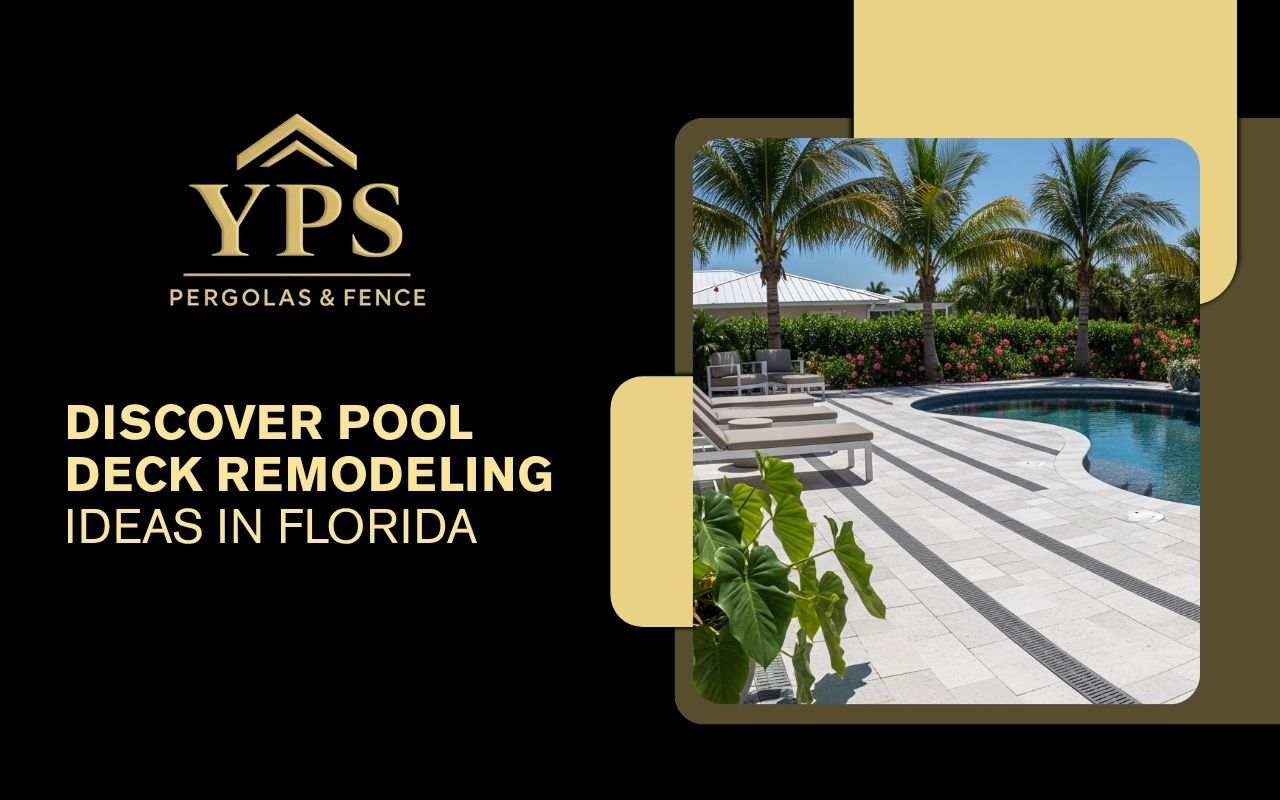 pool deck remodeling ideas in Florida with modern pool deck pavers