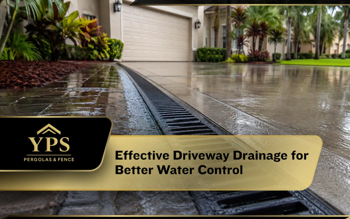 Driveway Drainage Solutions for Florida Homes
