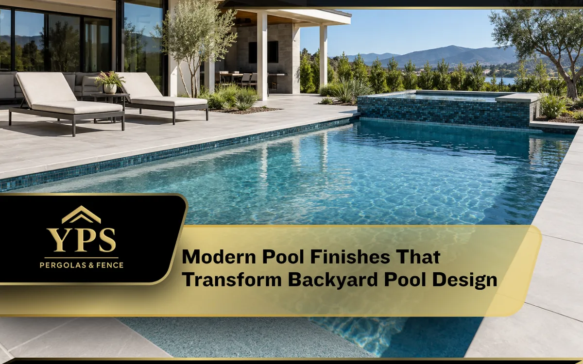 Modern Pool Finishes That Transform Backyard Pool Design