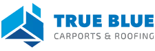 True Blue Carports & Roofing Logo