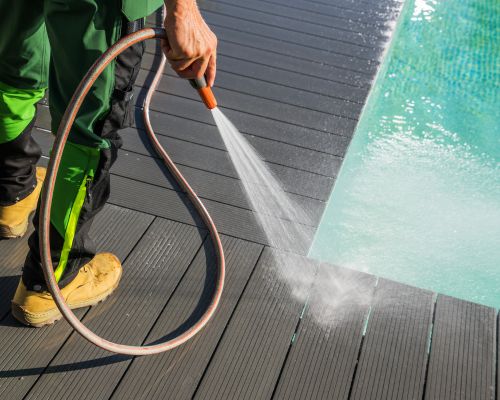 Rolesville Patio & Pool Deck Cleaning