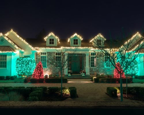 Youngsville Holiday Lighting Installation
