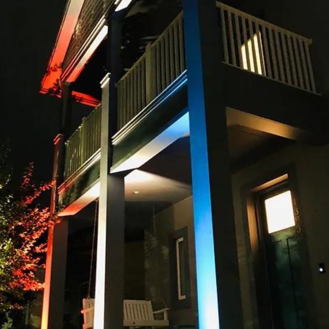 Orlando Home Landscape Lighting Building 
