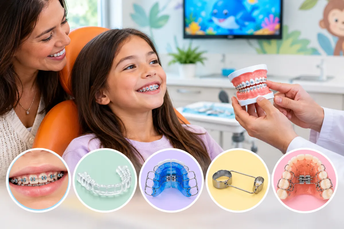 Child receiving a pediatric dental checkup at Amazon Children Dental in Los Angeles
