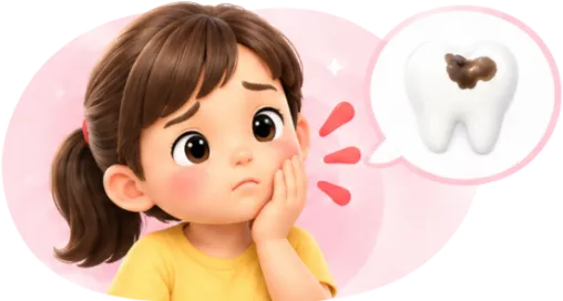 Child receiving supportive dental care at a pediatric dental office