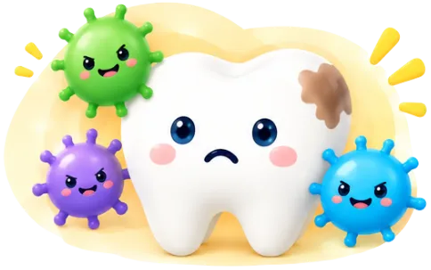 Child receiving supportive dental care at a pediatric dental office