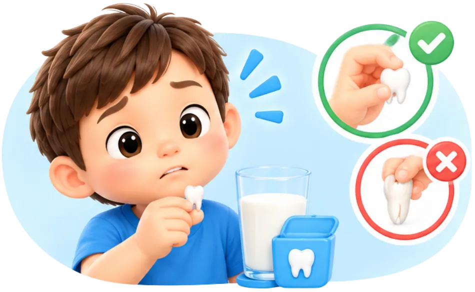 Child receiving supportive dental care at a pediatric dental office