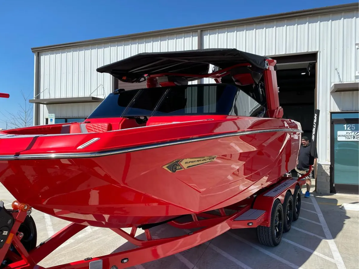 Boat and equipment tinting