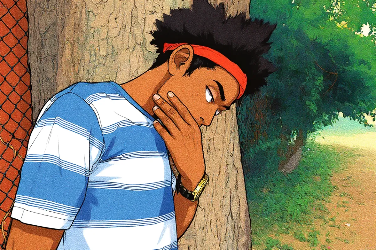 yellow and green tree illustration