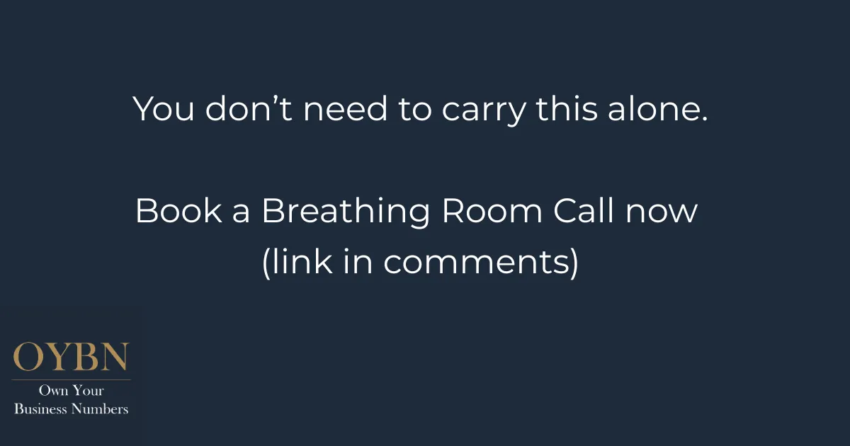You don't need to carry this alone. Book a Breathing Room Call.