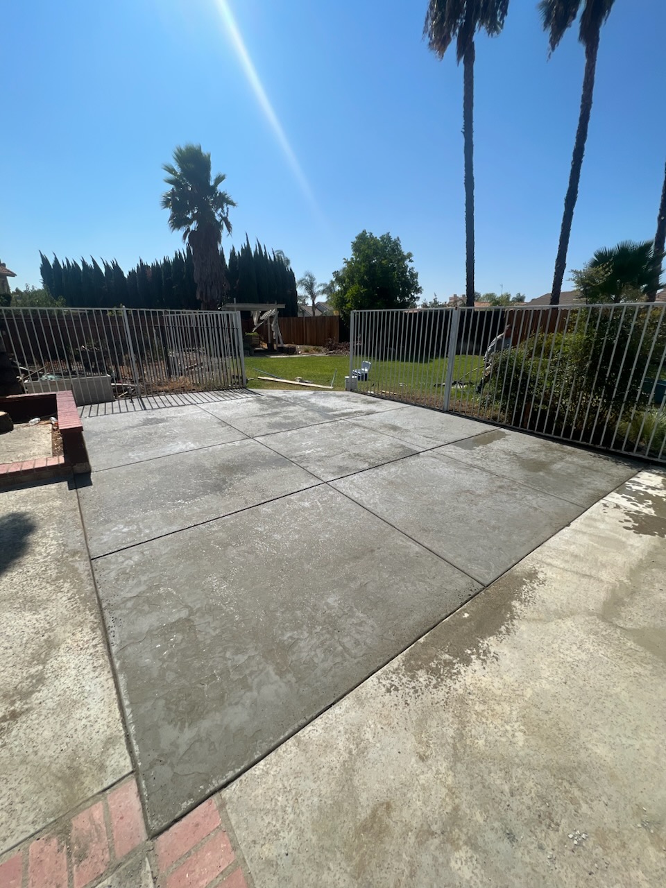 Concrete Patio