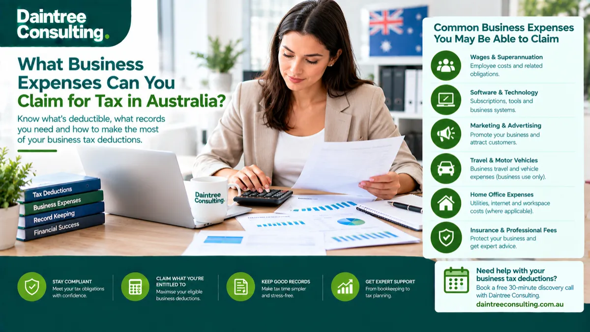 What Business Expenses Can You Claim for Tax in Australia?