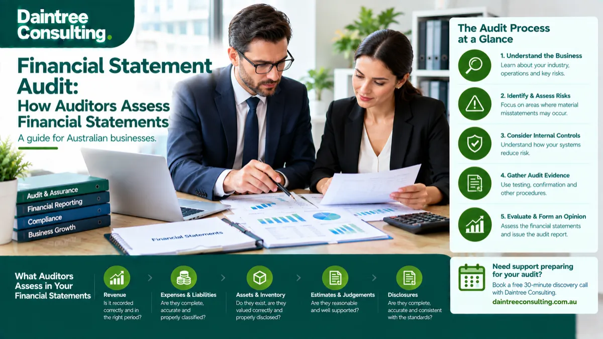 How Do Auditors Assess Financial Statements? A Guide for Australian Businesses