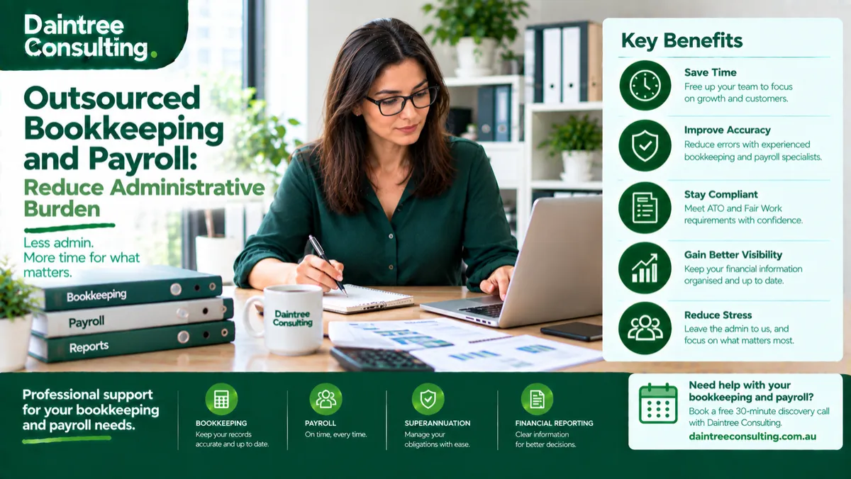How Outsourcing Bookkeeping and Payroll Can Reduce the Administrative Burden