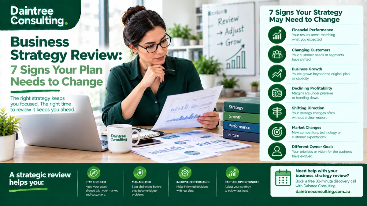 When Should a Business Review Its Strategy? 7 Signs Your Current Plan Needs to Change