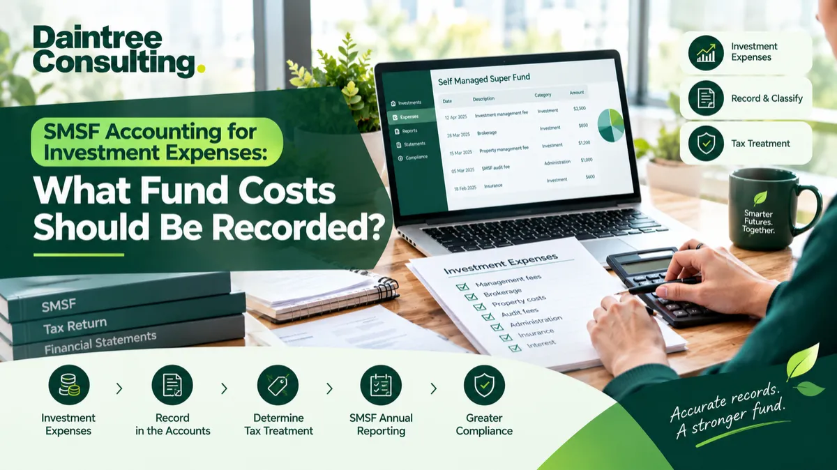SMSF investment expenses and accounting costs guide for Australian trustees