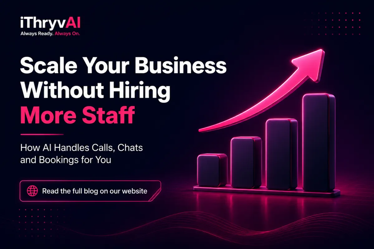 Scale Your Business Without Hiring More Staff | IThryvAI